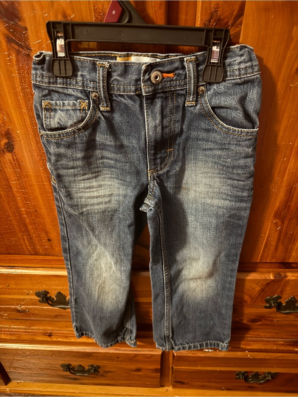 Pre-Owned Girls jeans Size 4 Classic Blue Fade Men’s Jeans